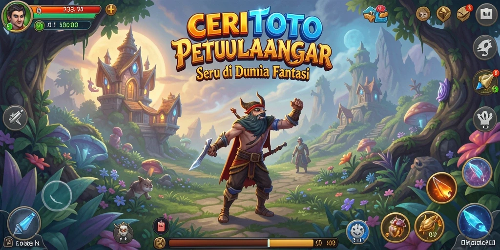 Tampilkan aksi pertarungan seru di dunia CERITOTO.