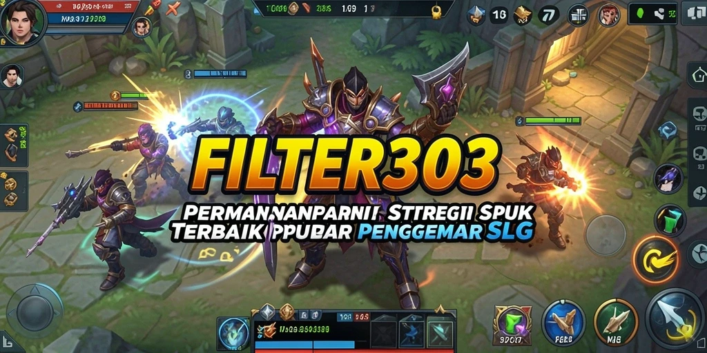Tampilan gameplay menarik dari FILTER303 dengan strategi SLG yang mendalam.