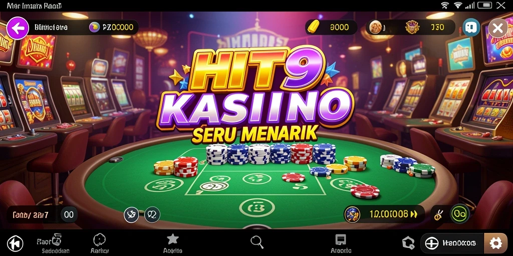Tampilan menarik dari gameplay HIT9 yang mendebarkan.