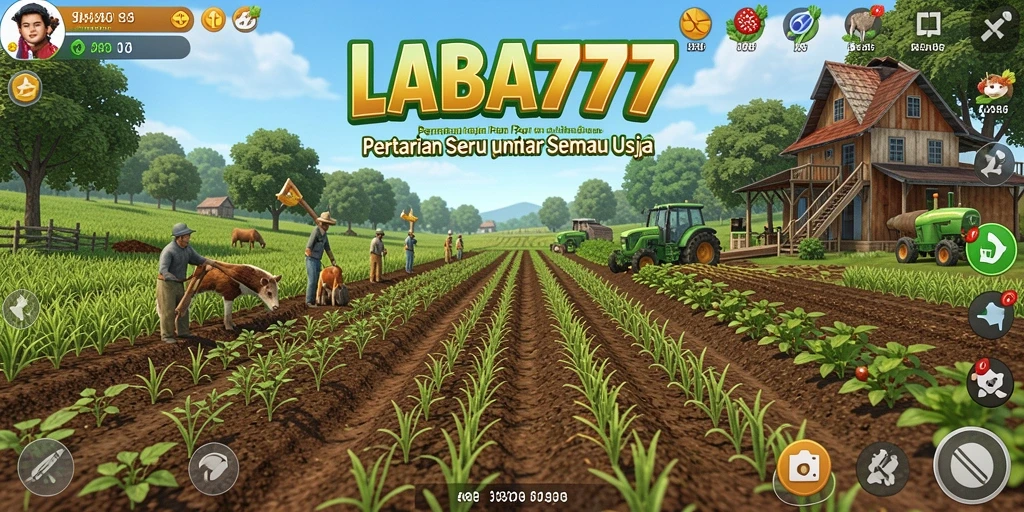 Tampilan luar biasa dari gameplay LABA777 dalam pertanian.