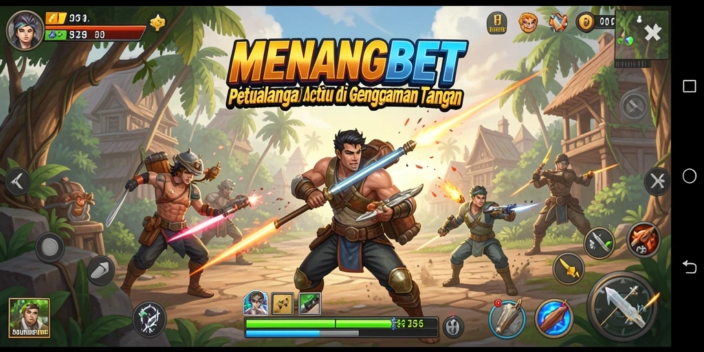 Tangkapan layar seru dari aksi MENANGBET yang mendebarkan.