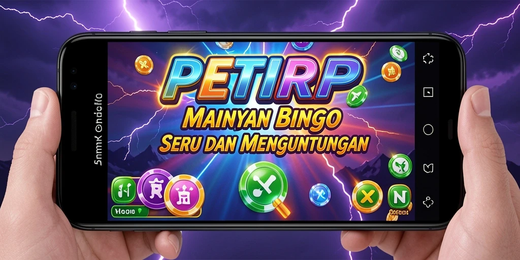 Screenshot gameplay PETIRRP menunjukkan kebahagiaan saat bermain Bingo.