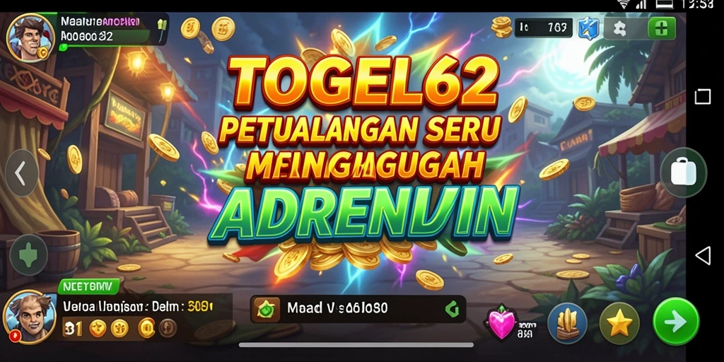 Tampilan gameplay menarik TOGEL62 dalam petualangan seru.